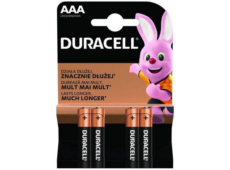 Duracell 4x AAA