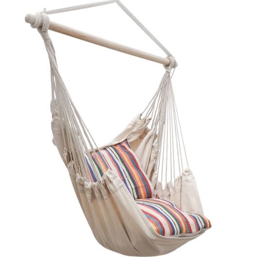 AMANKA 130 x 95 hangstoel - Beige