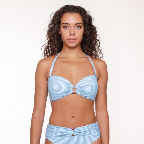 LingaDore 6508BB Print bandeau bikini top