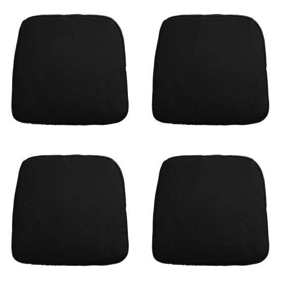 Madison Panama black Zitkussen - Set van 4
