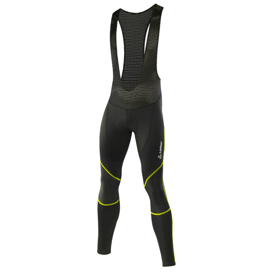 Löffler Elastic Windstopper heren lange bib fietsbroek