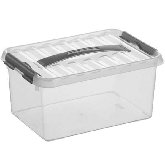 Sunware Q-line 6 liter opbergbox - Metal