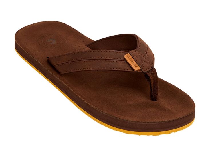 Cool Shoe Corp. Ruger Heren slippers - Chestnut