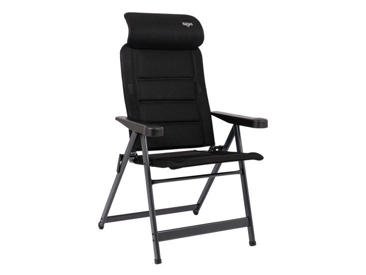 Crespo AP-237 Compact Air-Deluxe Standenstoel - Black