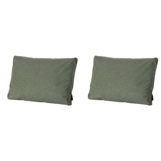 Madison Manchester green Rugkussen - Set van 2