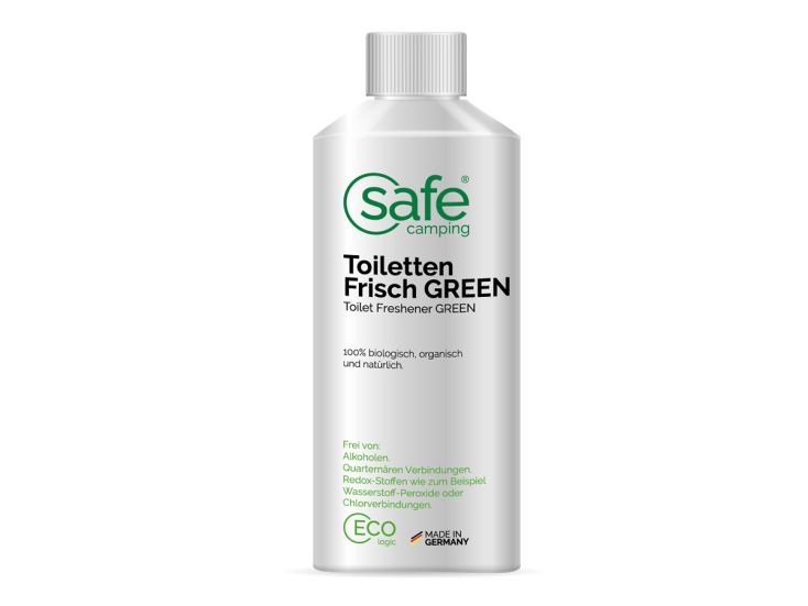 SAFE CAMPING toiletvloeistof GREEN - 500 ml
