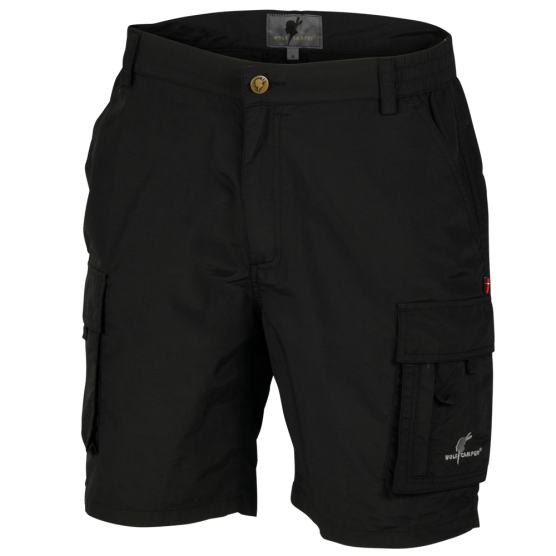 Wolf Camper Java Black heren short