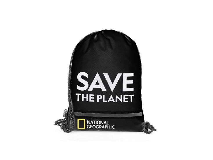 NatGeo Save The Planet Lichtgewicht rugzak - Black