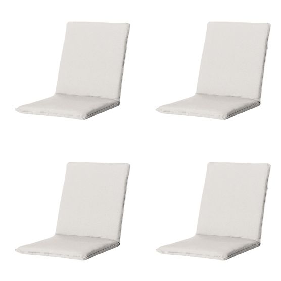 Madison Napels sand Stapelstoelkussen - Set van 4