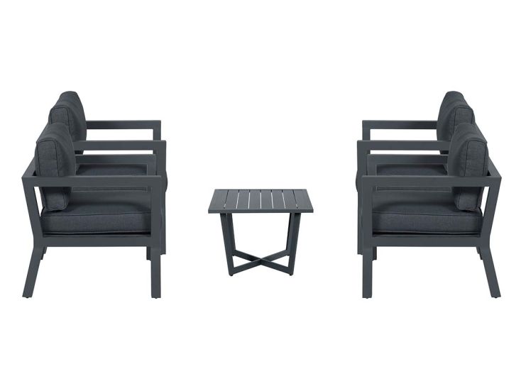 Garden impressions San Luis loungeset - Dark Grey