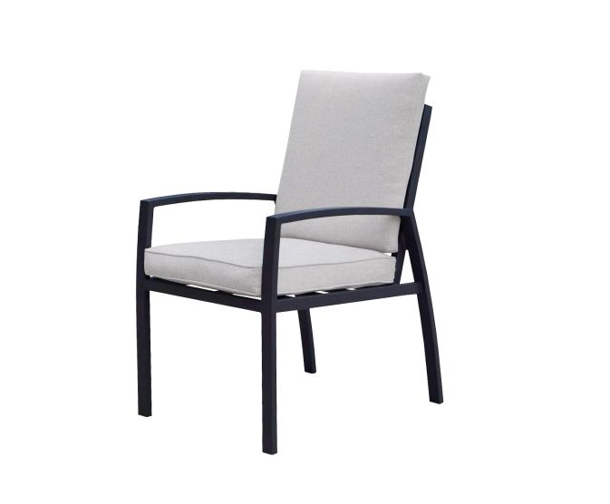 Garden Impressions Vasano dining fauteuil - carbon black