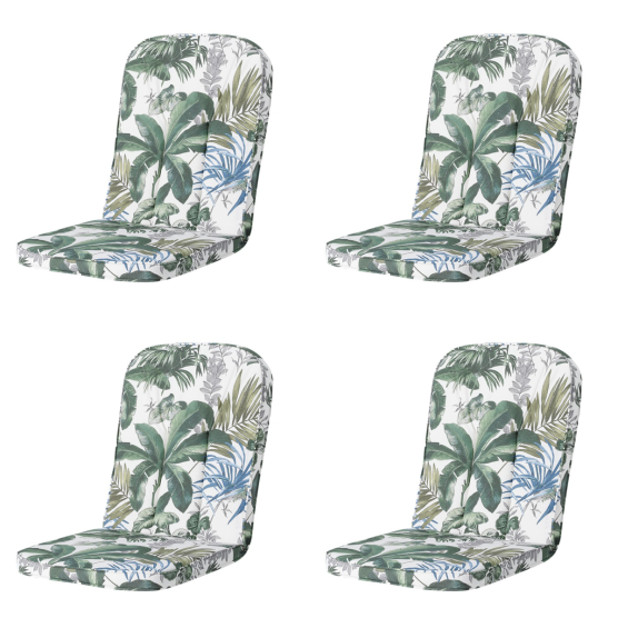 Madison Bliss blue Tuinkussen - Set van 4