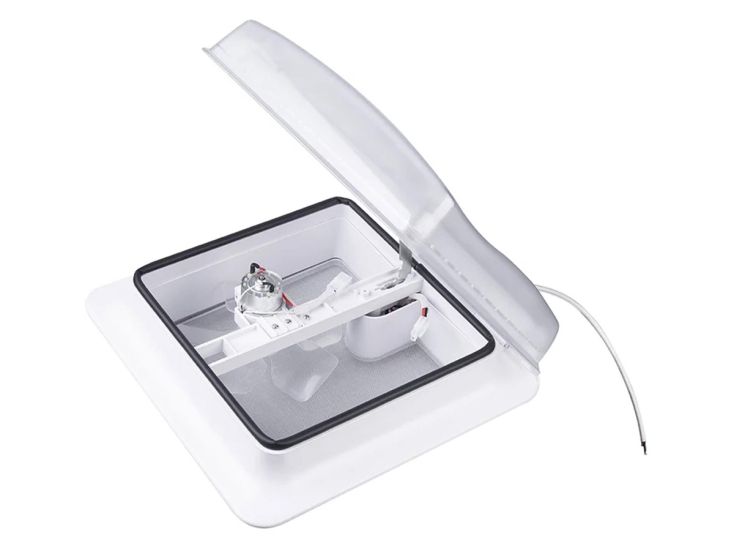 ProPlus 28x28cm dakluik met ventilator - zonder ventilatie