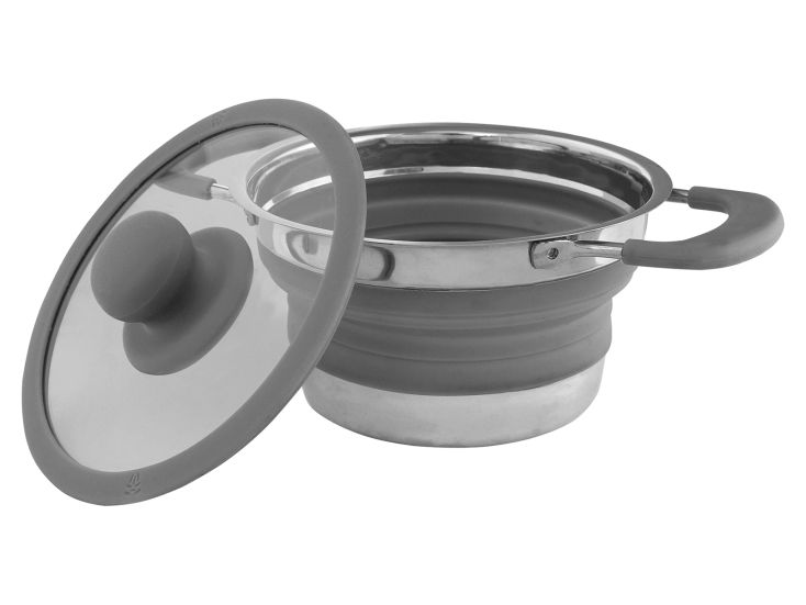 Eurotrail 1 liter kookpan met deksel