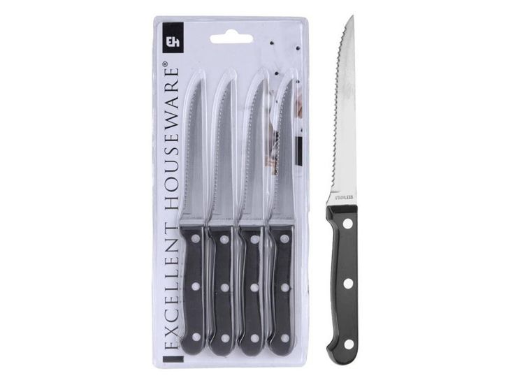 Excellent Houseware steakmessen - set van 4