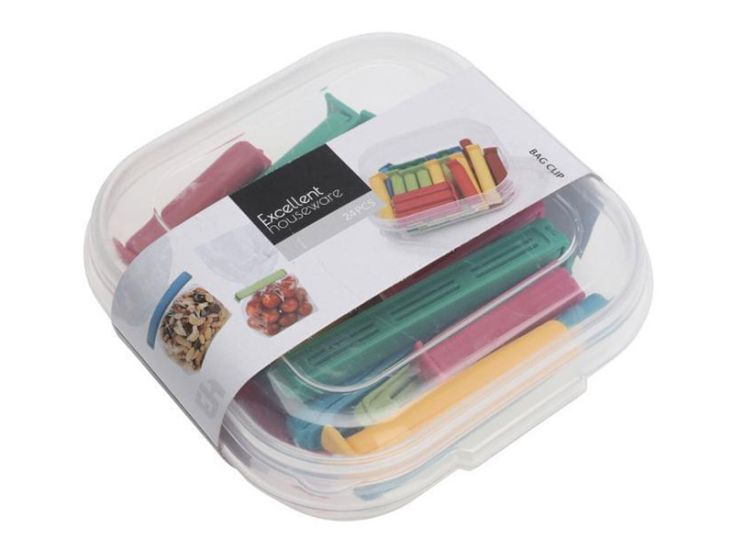 Excellent Houseware vershoudclips - 24 stuks