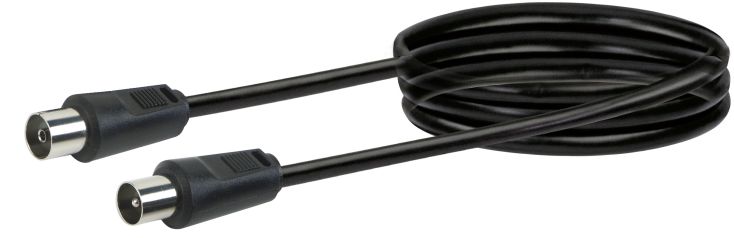 Schwaiger KVK215 1,5 meter IEC zwarte antennekabel
