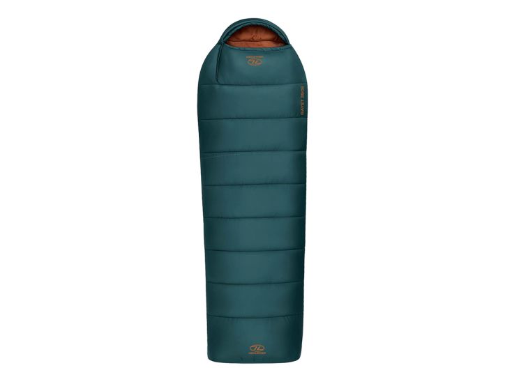 Highlander Rayet Hybrid 350E mummyslaapzak - Green