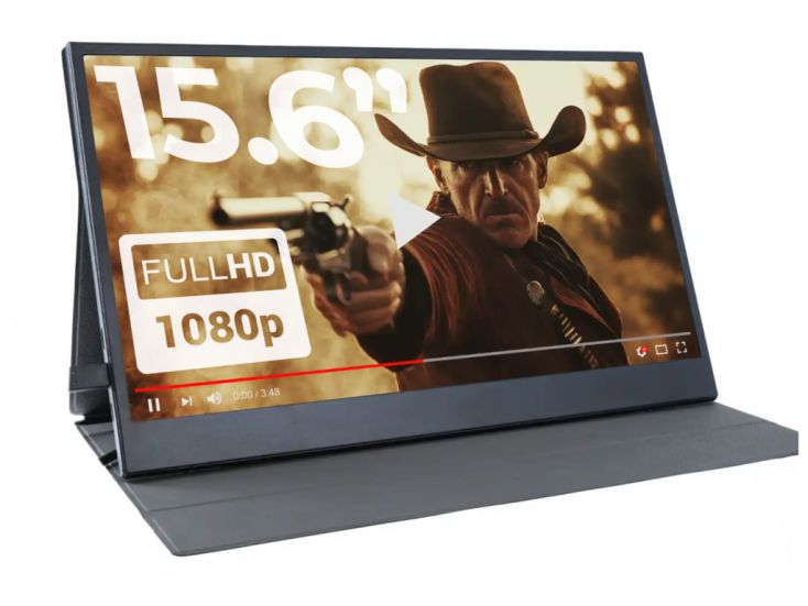 Denver PMO15604 Full HD Portable Monitor - 15.6 inch