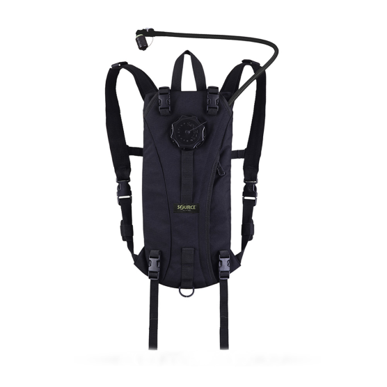 Source Tactical 3 liter zwarte rugzak met hydration pack