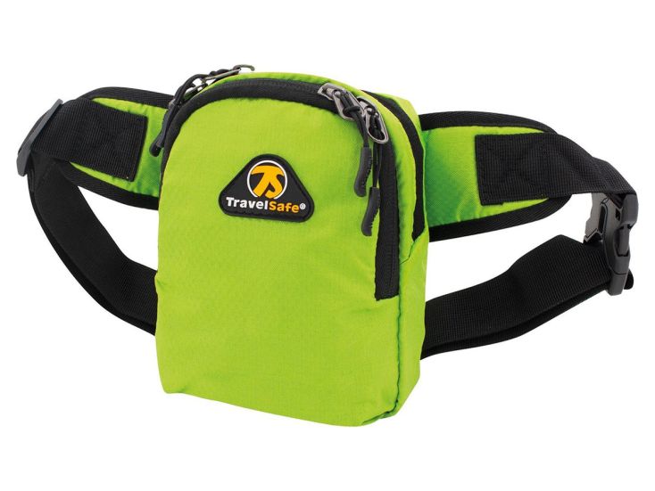 TravelSafe Street Life S polyester heuptasje - Lime
