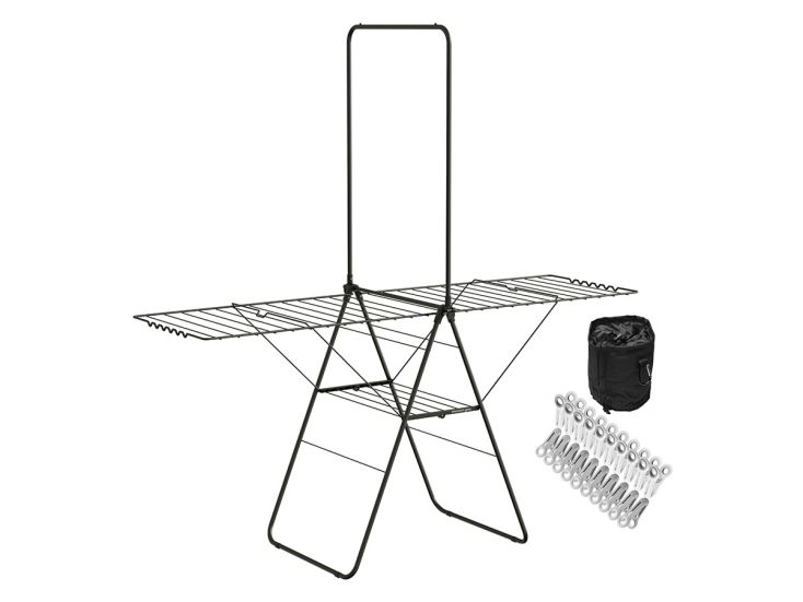 STAUS&BACH Aeriq Flex droogrek set - Black