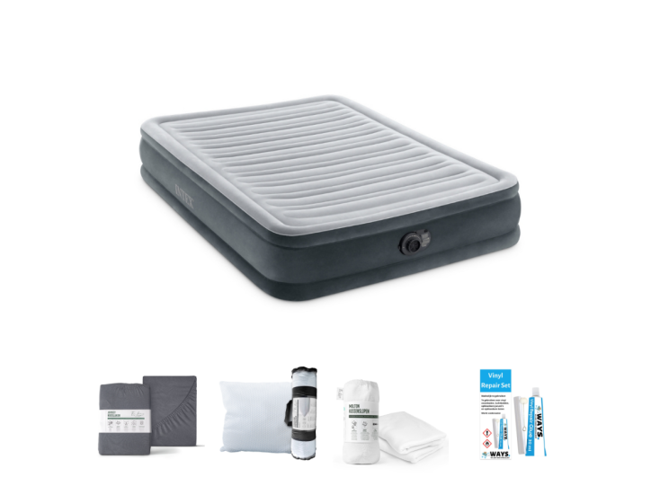 Intex Comfort Plush 191 x 137 cm Luchtbedset - 5-delig