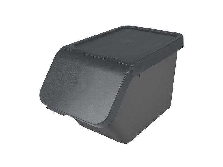 Sunware Sigma 30 liter sorteer unit met deksel - Anthracite