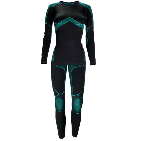 Black Snake Petrol dames functioneel thermoset