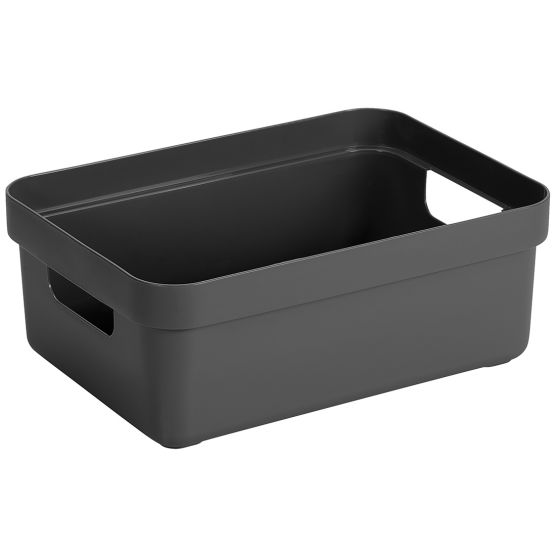 Sunware Sigma home 9 liter opbergbox - Anthracite