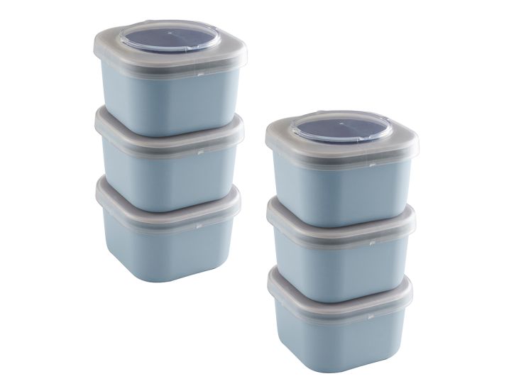 Sunware Sigma home Food to go set van 6 lunchbakjes - Blue