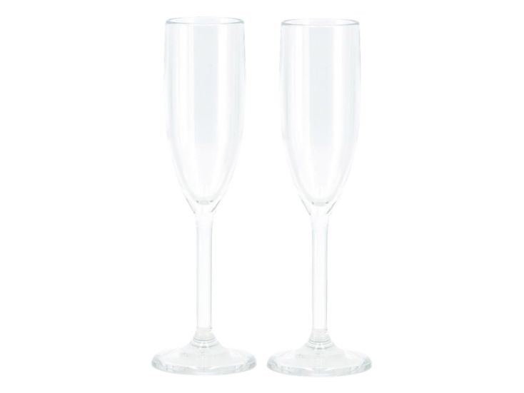 Travellife Feria Clear champagneglazen set
