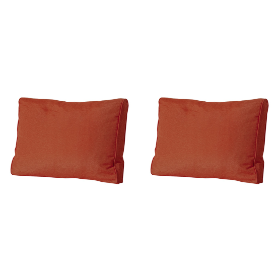 Madison Panama terra Rugkussen - Set van 2