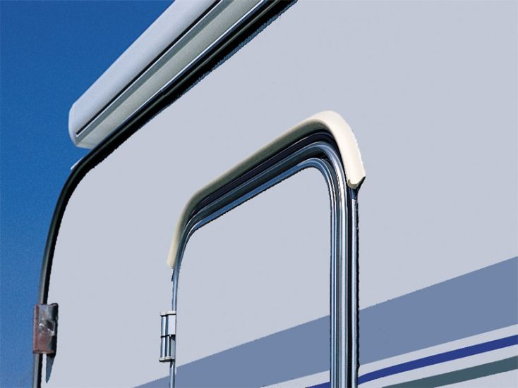 Fiamma Drip Stop regengoot wit 75 cm
