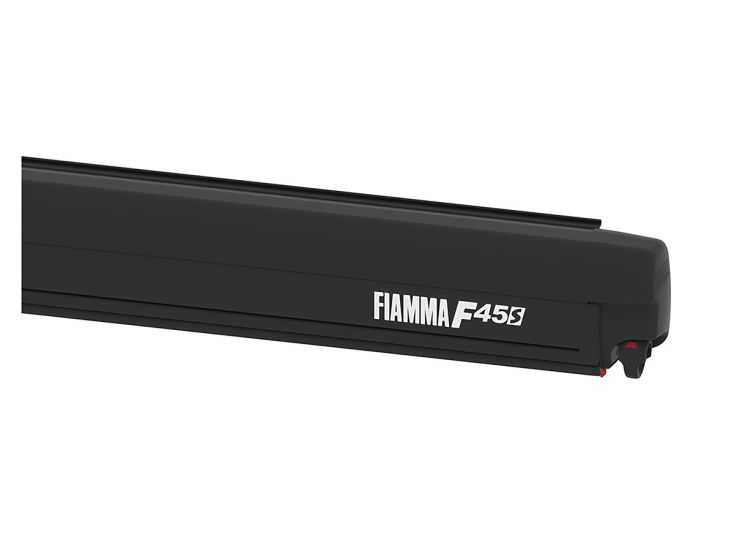 Fiamma F45s Deep Black 300 Royal Grey cassetteluifel
