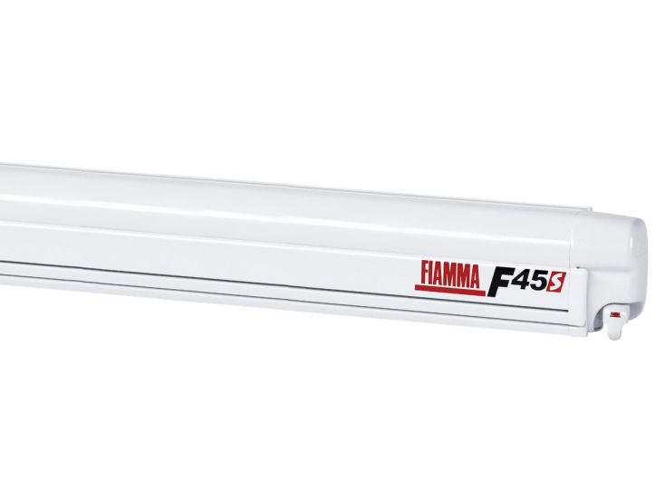 Fiamma F45s Polar White 350 Royal Grey cassetteluifel