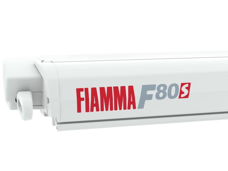 Fiamma F80s Polar White 425 Royal Grey cassetteluifel