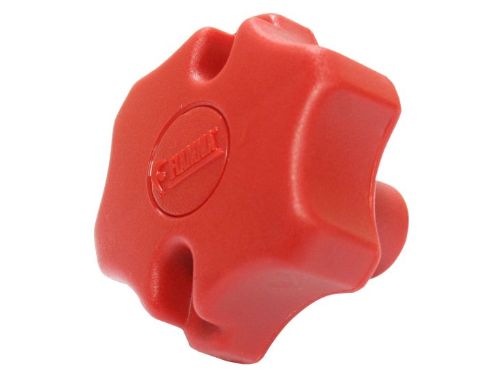 Fiamma Carry-Bike fietsendrager draaiknop - Red