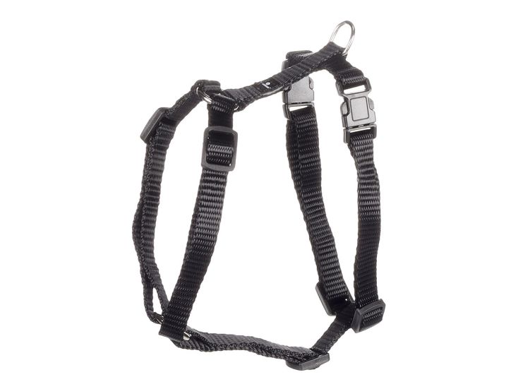 Flamingo Ziggi Black harnas - S