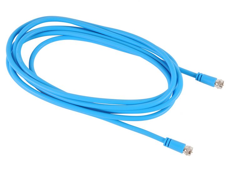 dood luchthaven Cadeau Maxview flexibele coax kabel met F-stekker