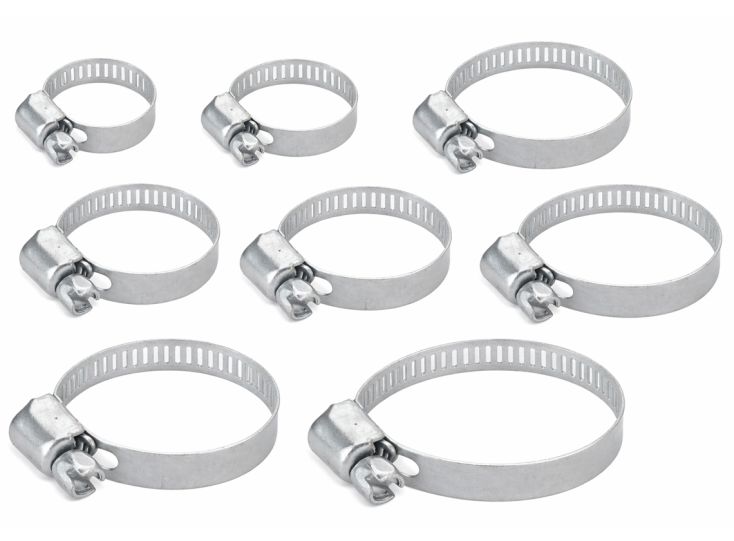 FX Tools set diverse maten slangklemmen