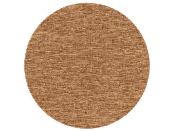 Garden Impressions Gisborne Ø160 buitenkleed - Natural coconut