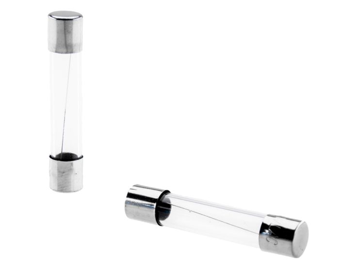 Set lange glaszekeringen 15 A