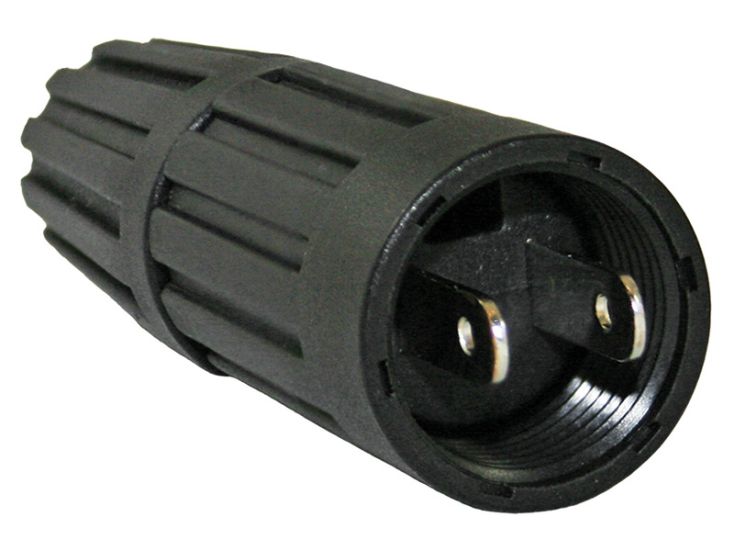 Haba bajonet sluitende 12 Volt stekker