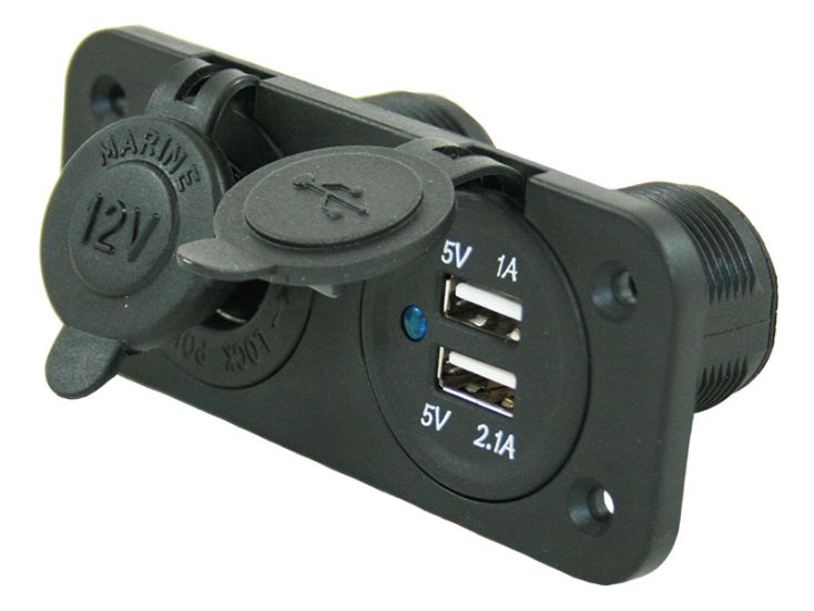 Haba combi 12 Volt stekkerdoos