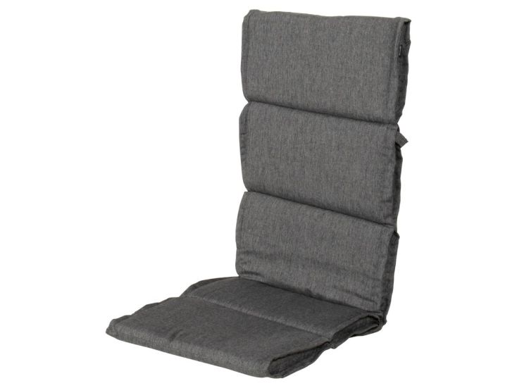 Hartman Bahama anthracite sling hoge rug tuinkussen