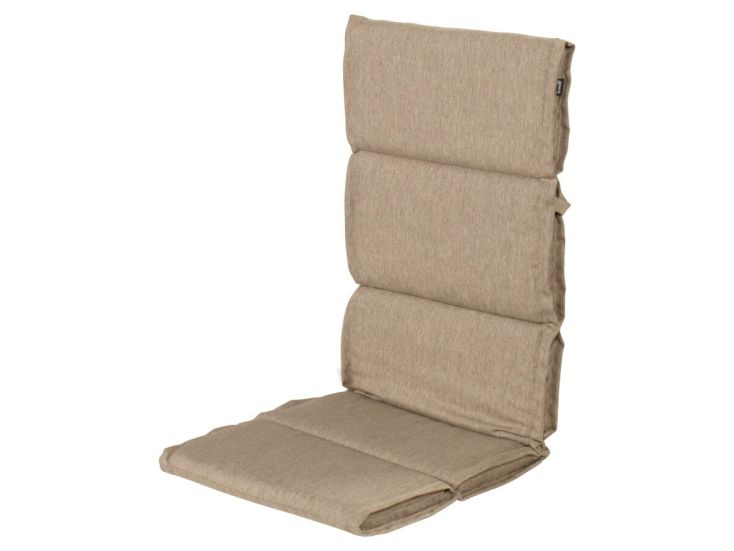 Hartman Bahama taupe sling hoge rug tuinkussen