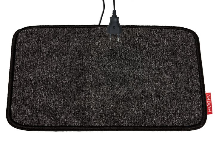 Heatek ComfortDuo 70 x 60 cm grijze verwarmde mat