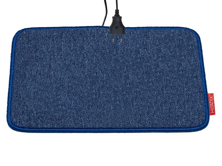 Heatek ComfortOne 50 x 40 cm blauwe verwarmde mat