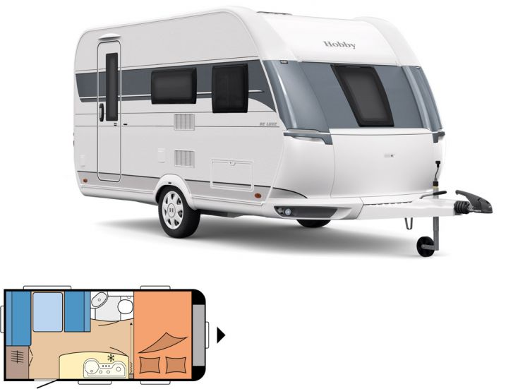 Hobby De Luxe 440 SF caravan